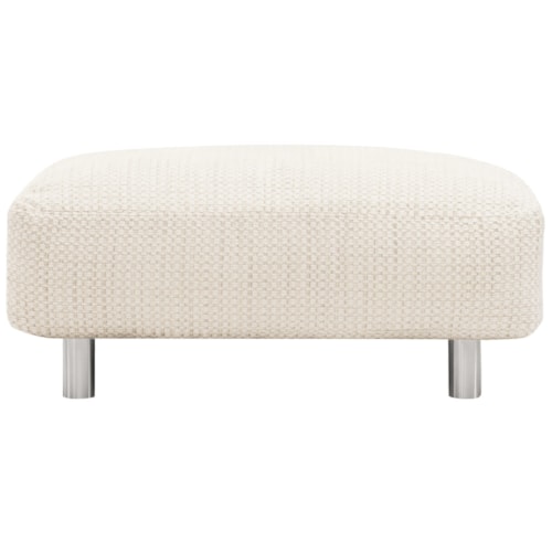 Avanni Fabric Outdoor Ottoman