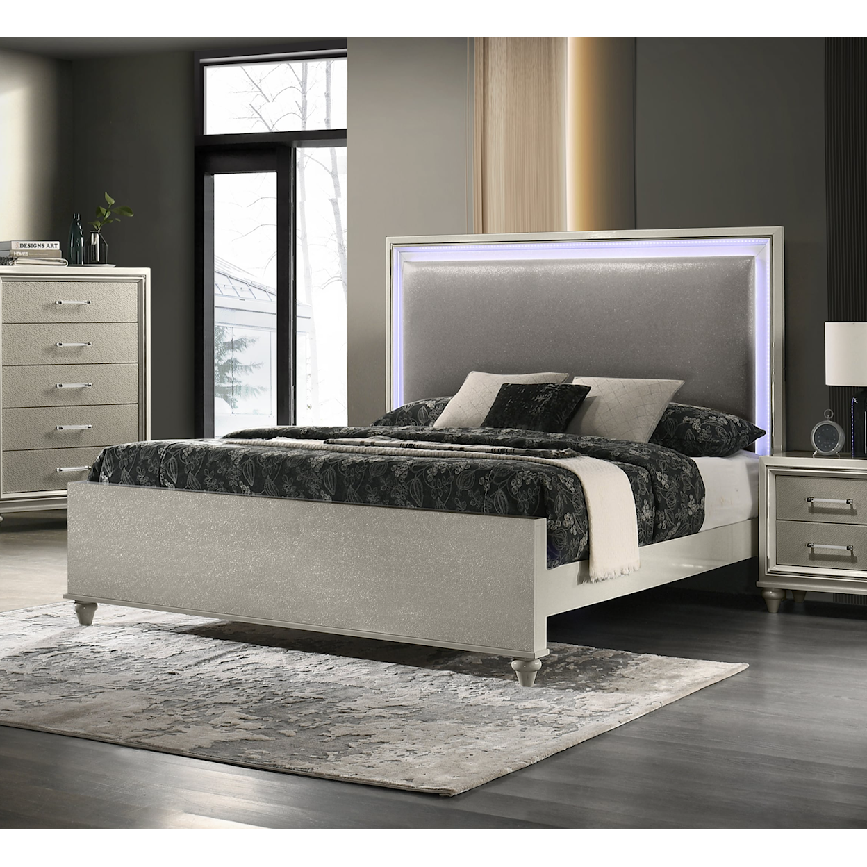 New Classic Furniture Lumina Queen Bed