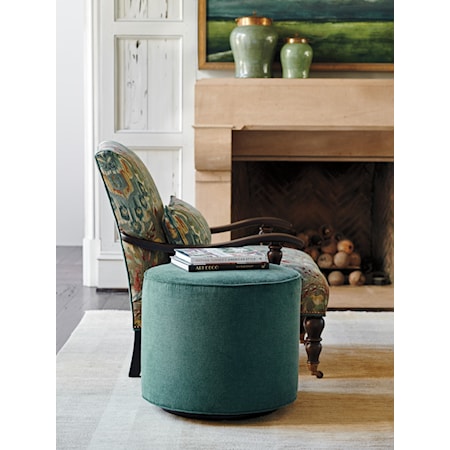 Waverly Swivel Ottoman