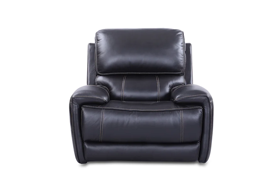Empire - Verona Blackberry Power Recliner by Parker Living at Galleria Furniture, Inc.