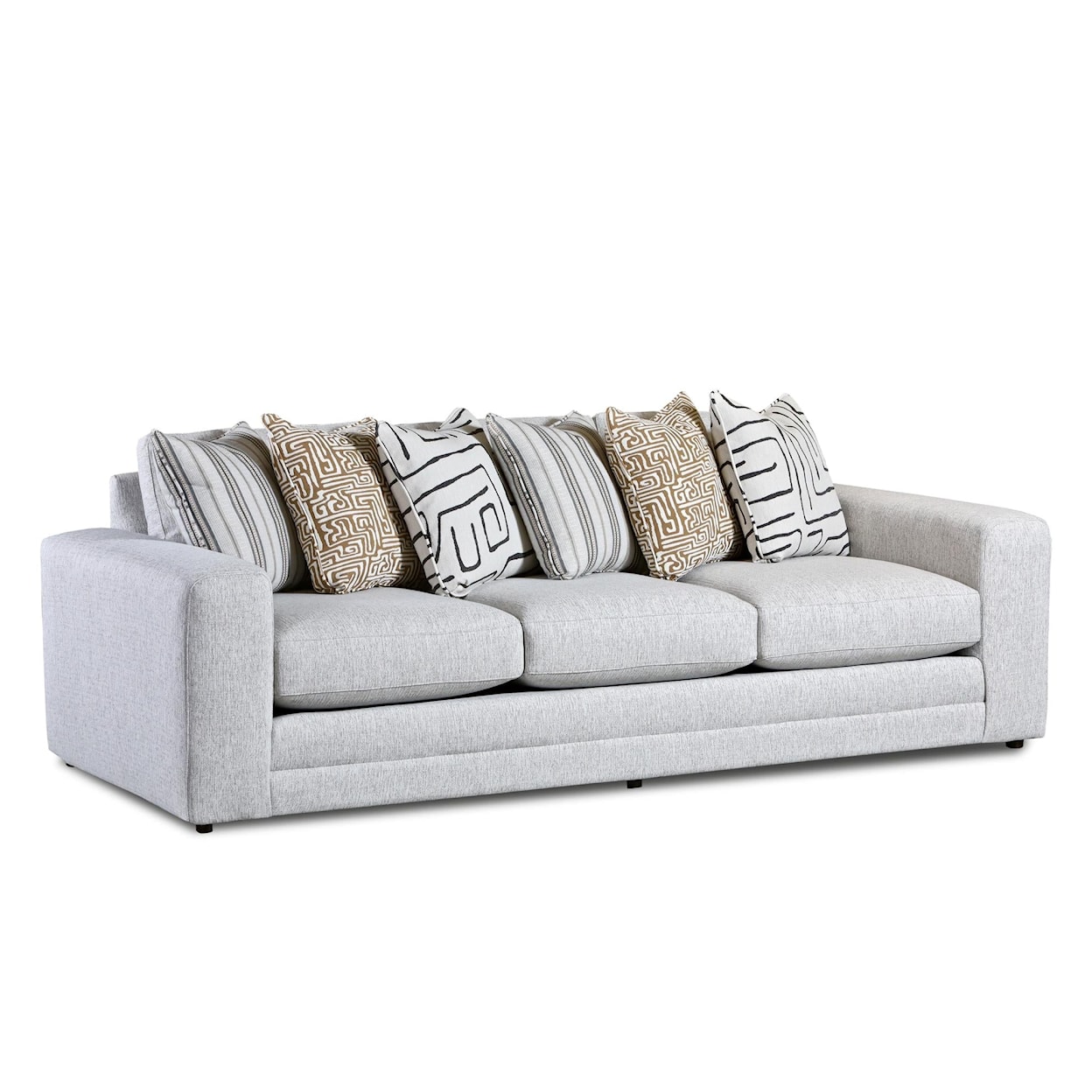 Fusion Furniture 7000 DURANGO PEWTER Sofa