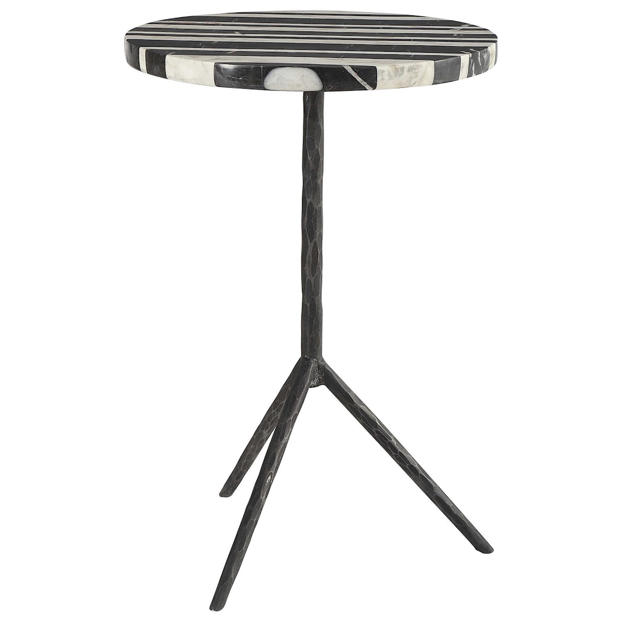 Uttermost Accent Furniture - Occasional Tables Line Round Accent Table