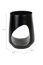 Zuo Tilk Collection Contemporary Side Table