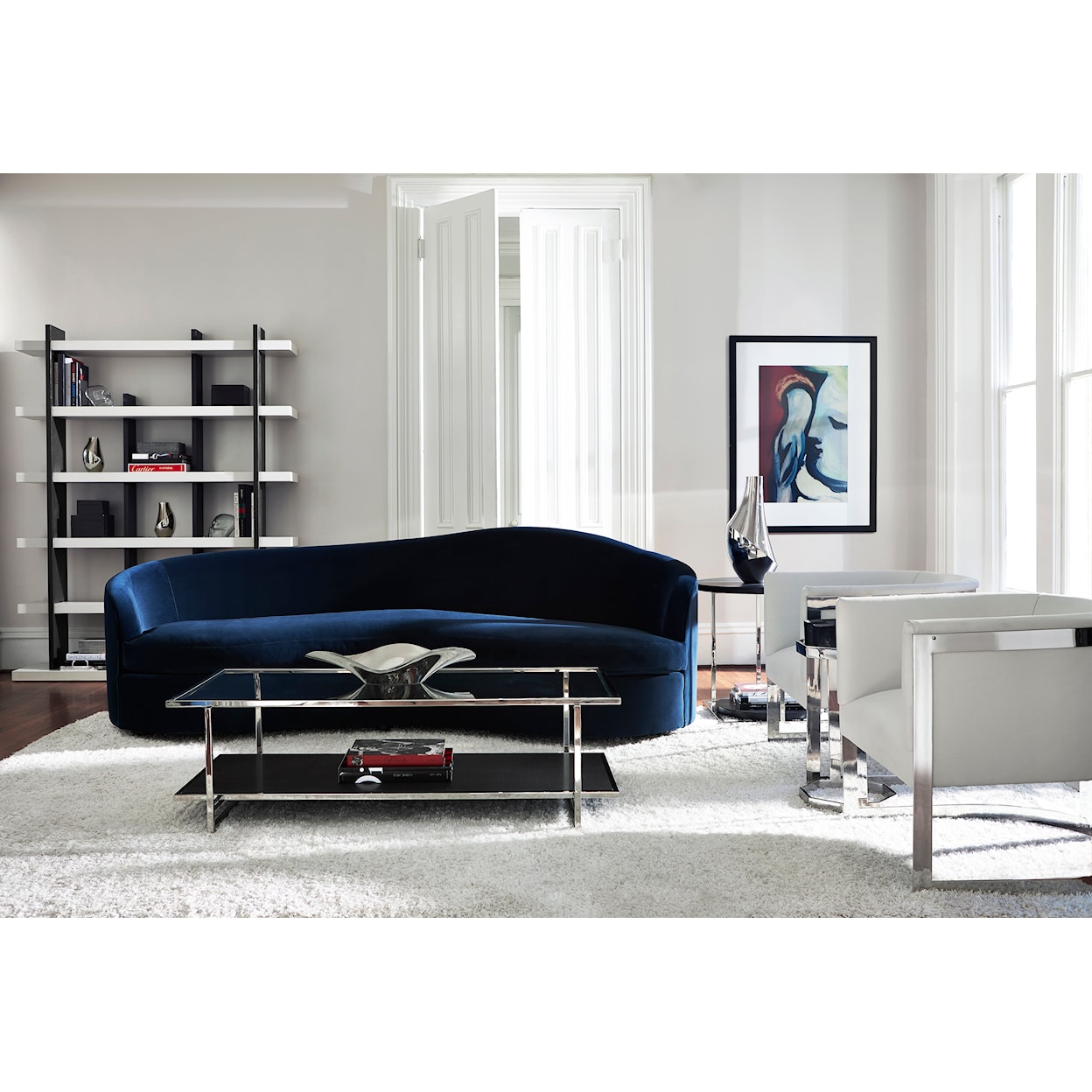 Bernhardt Silhouette Silhouette Etagere