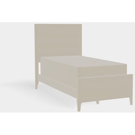 Toulon Twin XL Low Footboard Uph Bed