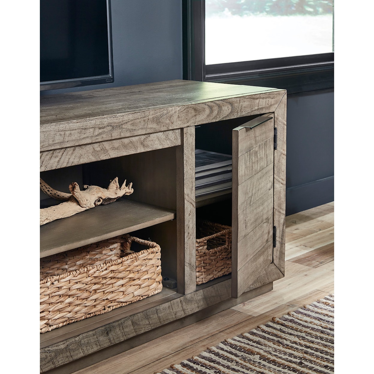 Signature Design by Ashley Krystanza 92" TV Stand