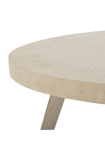 Magnussen Home Lenox Dining Contemporary Round Dining Table