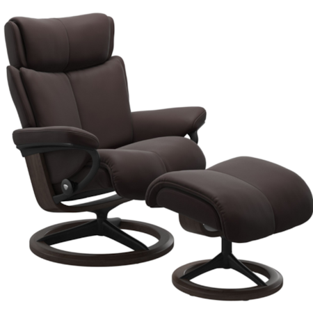 Small Reclining Chair and Ottoman