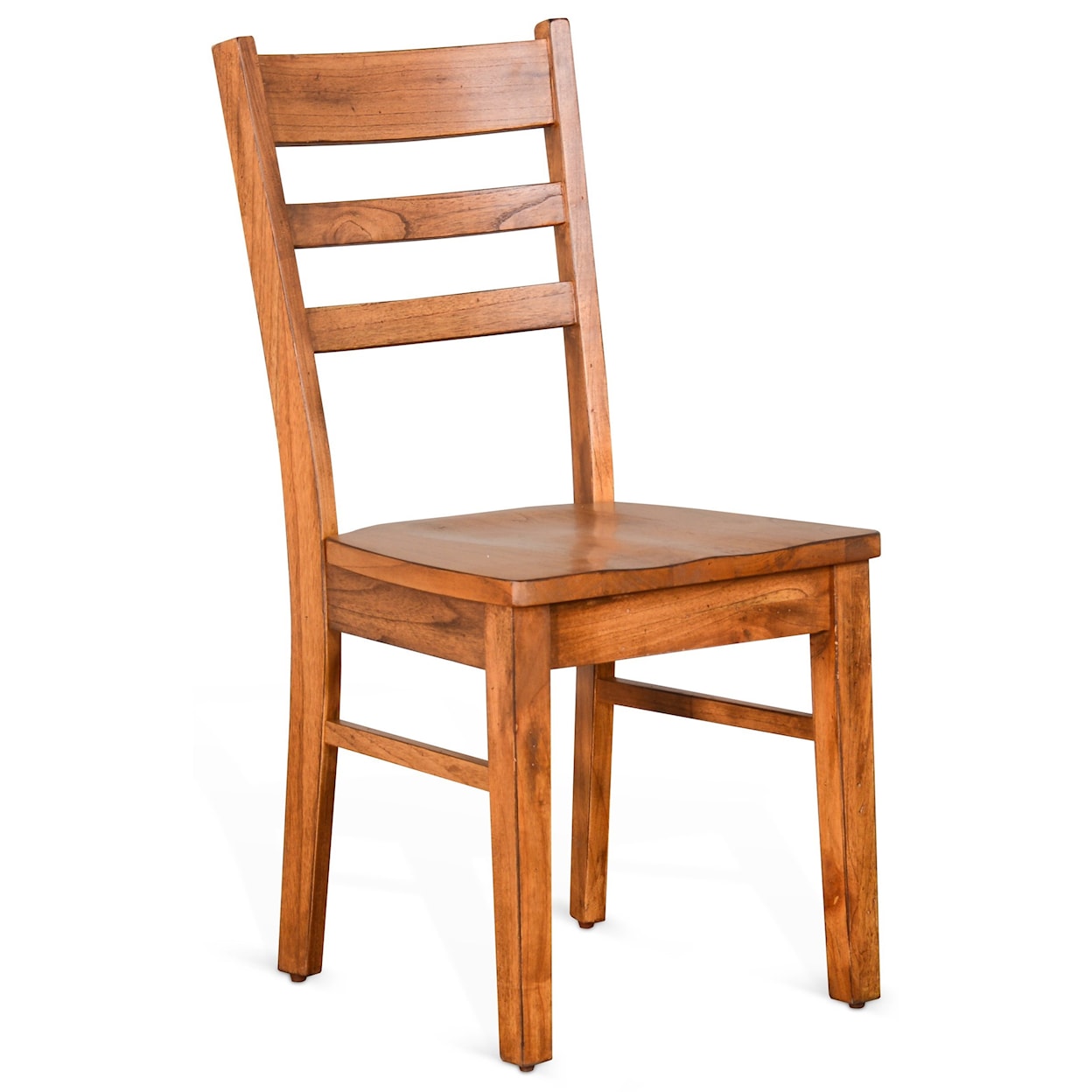 Sunny Designs   Ladderback Chair with Wood Seat