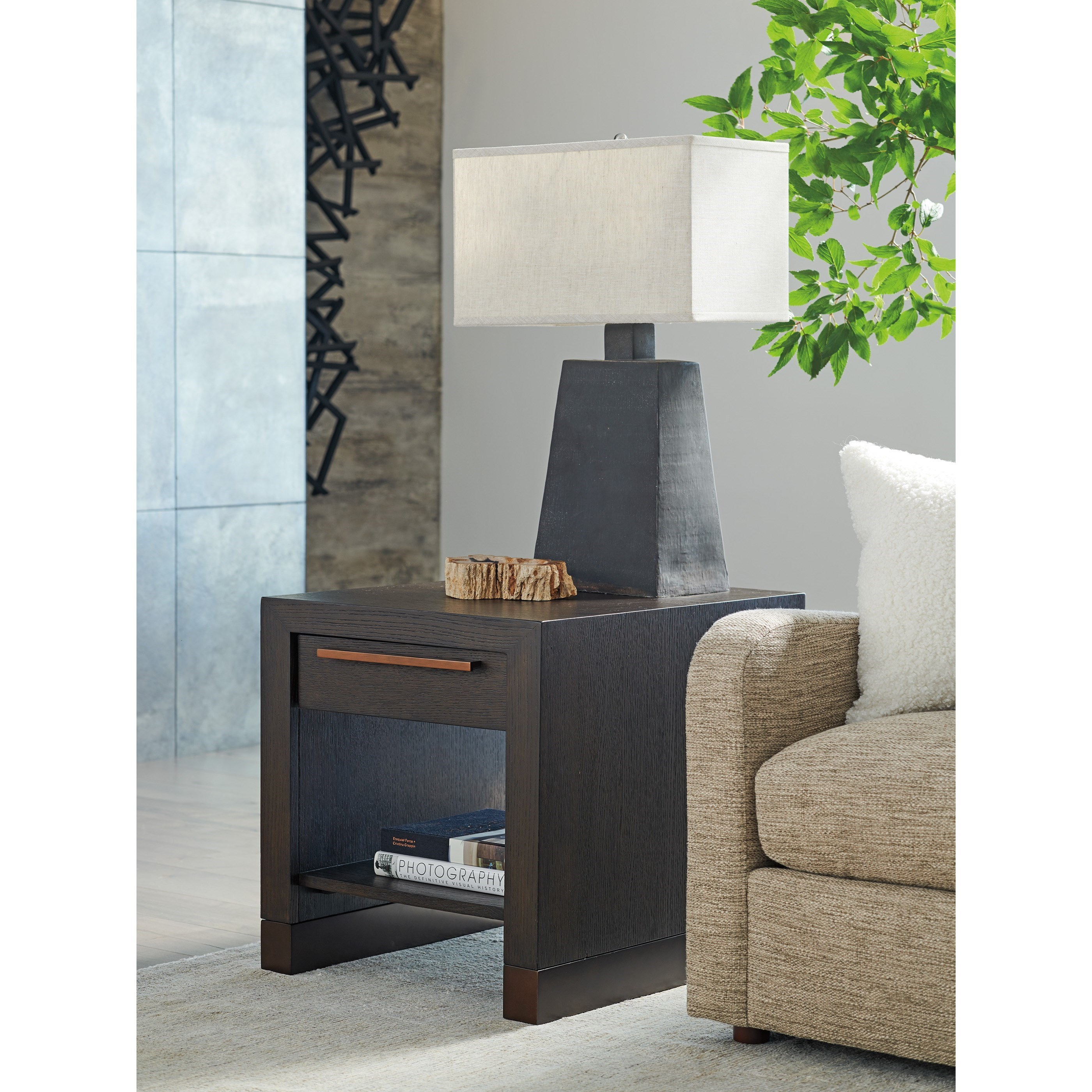 Barclay Butera Park City Heber End Table