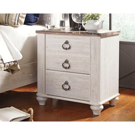 2-Drawer Nightstand