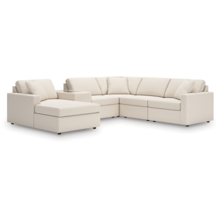 6-piece Sectional With Chaise