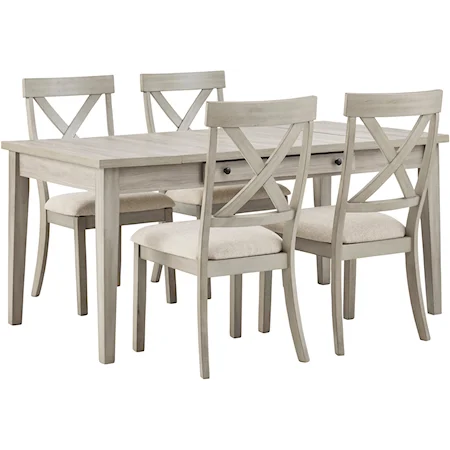 5-Piece Table and Chair Set