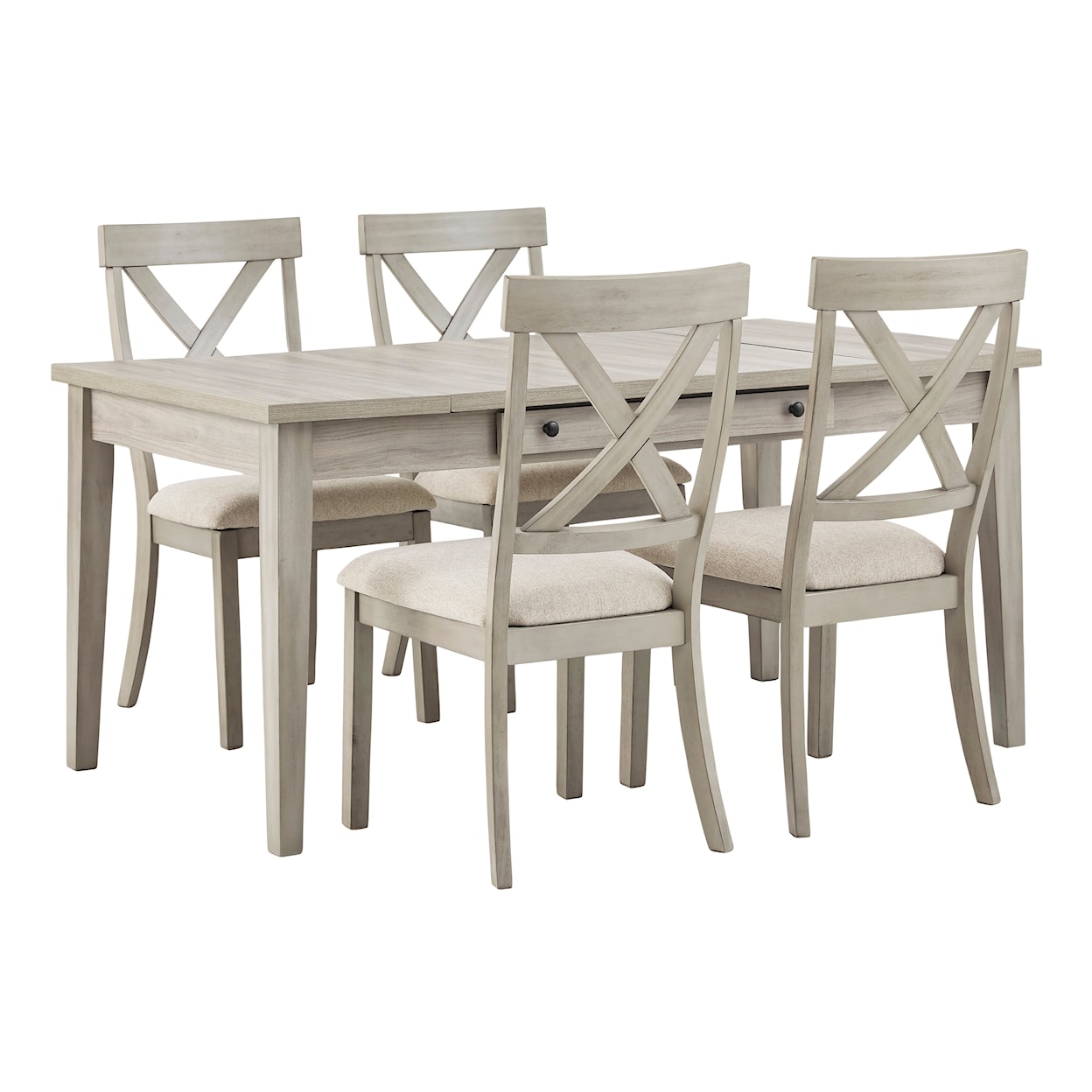 Ashley Signature Design Parellen 5-Piece Table and Chair Set