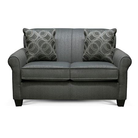 Rolled Arm Loveseat