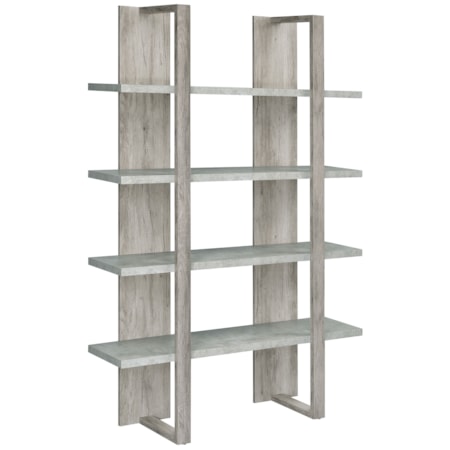 Danbrook 4-shelf Bookshelf and Cement