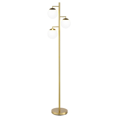 Sena Spherical Bulb Tree Floor Lamp