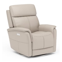 Swivel Recliner with Power Headrest & Lumbar