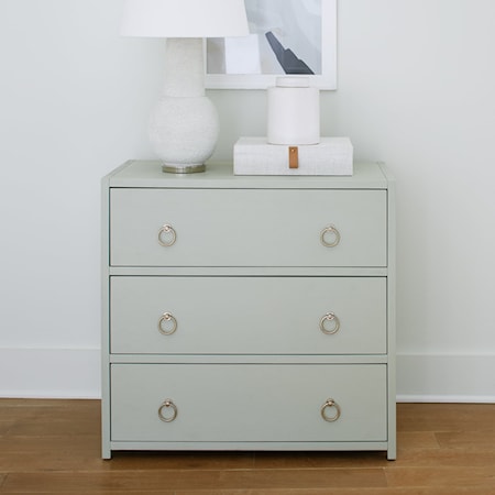 Contemporary 3-Drawer Accent Cabinet