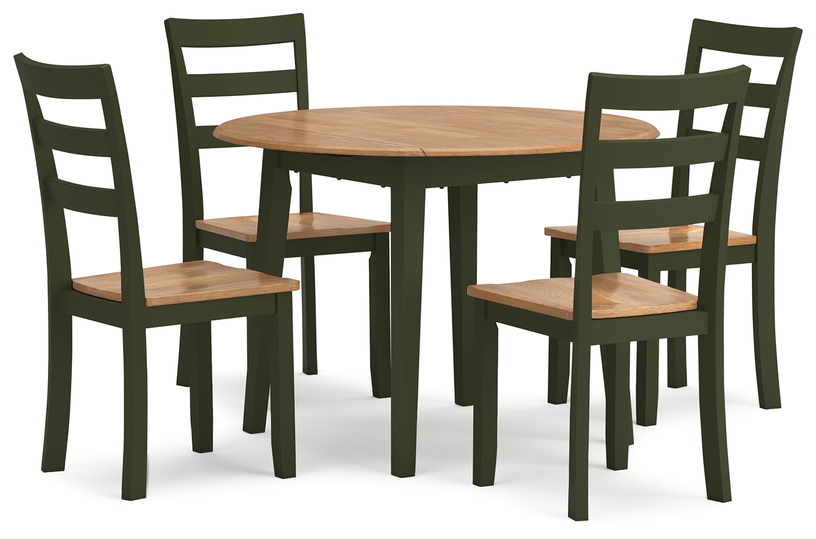 5-Piece Casual Round Dining Set