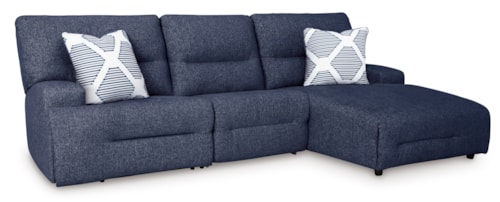 3-Piece Power Reclining Sectional w/ Chaise