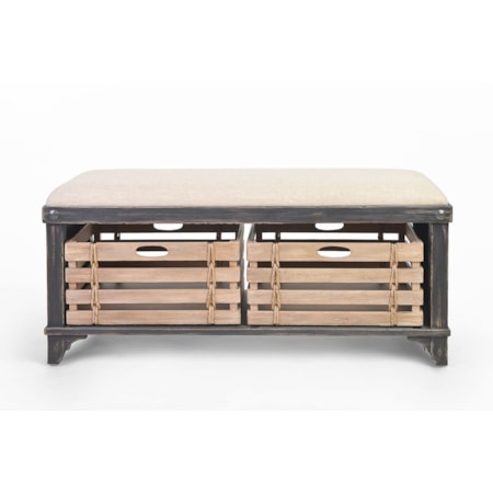 Artisan Landing Storage Bench