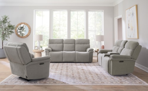 3 Piece Reclining Living Room Set