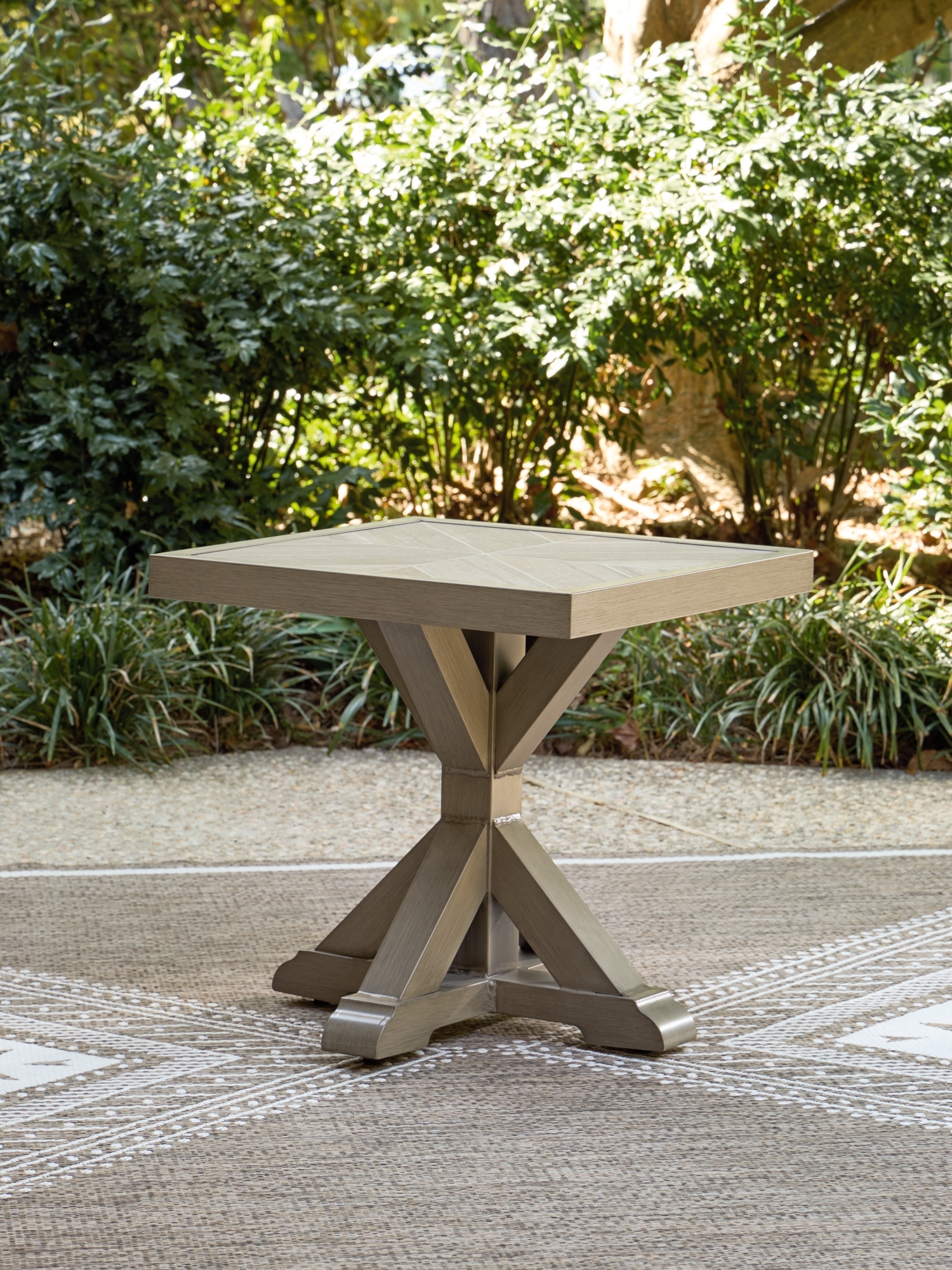 Signature Design by Ashley Laguna Heights Square End Table