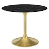 Modway Lippa 40" Marble Dining Table