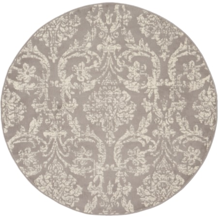 5'3" Round  Rug