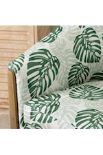 Crestview Collection Palmetto Coastal Accent Chair