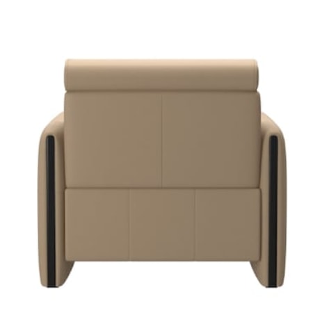 Power Recliner with Wood Arms