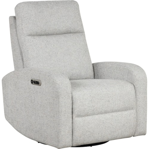 Casual Power Swivel Glider Recliner with USB Port
