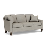 Contemporary Sofa with Track Arms