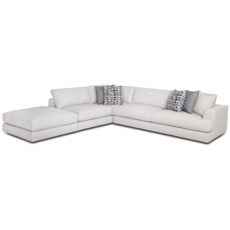 4-Piece Sectional Sofa