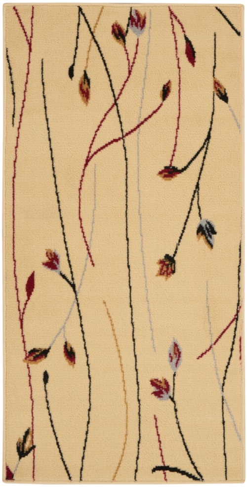 2' x 4' Cream Rectangle Rug