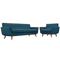 Armchair and Sofa Set of 2