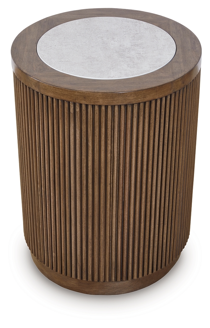 Signature Design by Ashley Hadonna Round End Table