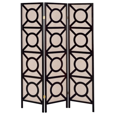 3 Panel Room Divider Folding Shoji Screen