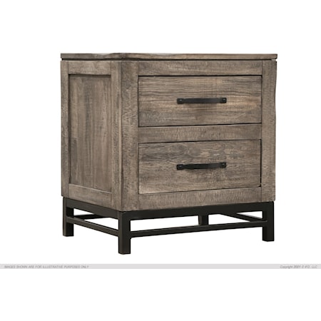 2-Drawer Nightstand