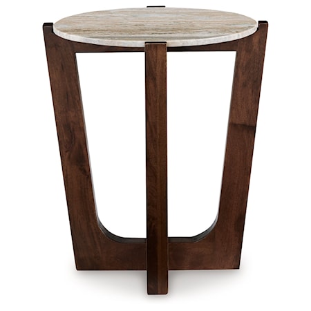 Round End Table