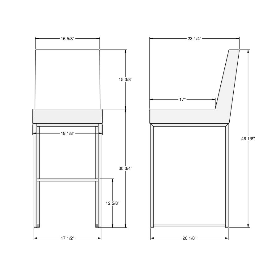 Upholstered Bar Stool