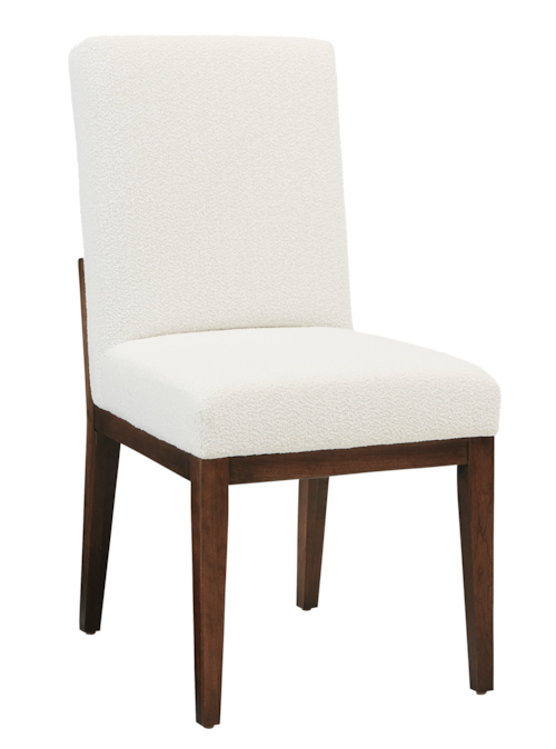 Transitional Upholstered Side Dining Chair