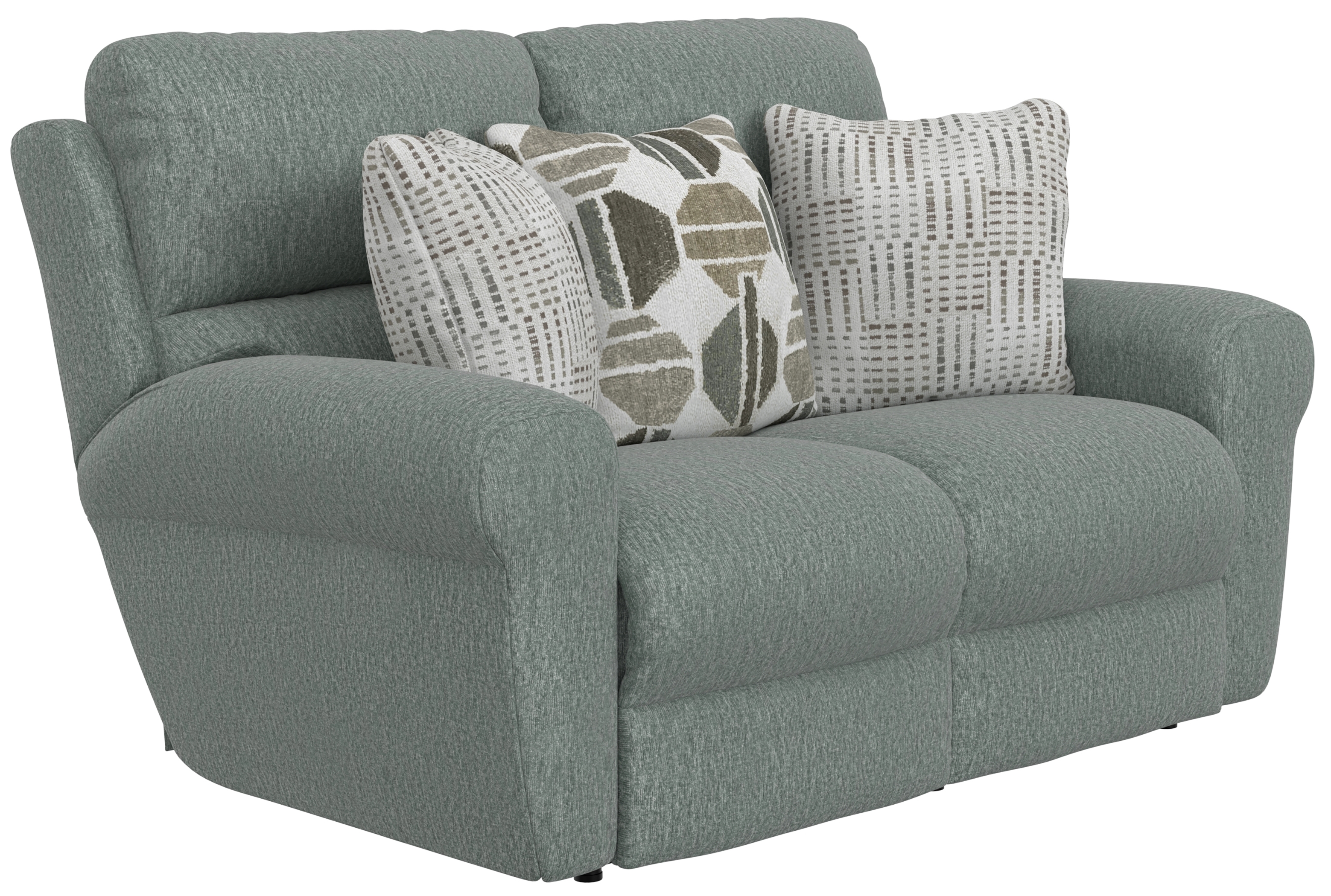 Lay Flat Manual Reclining Loveseat