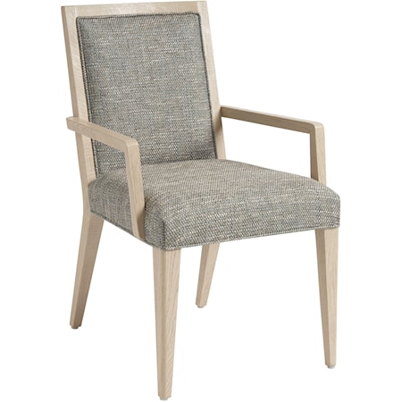Contemporary Nicholas Upholstered Arm Chair