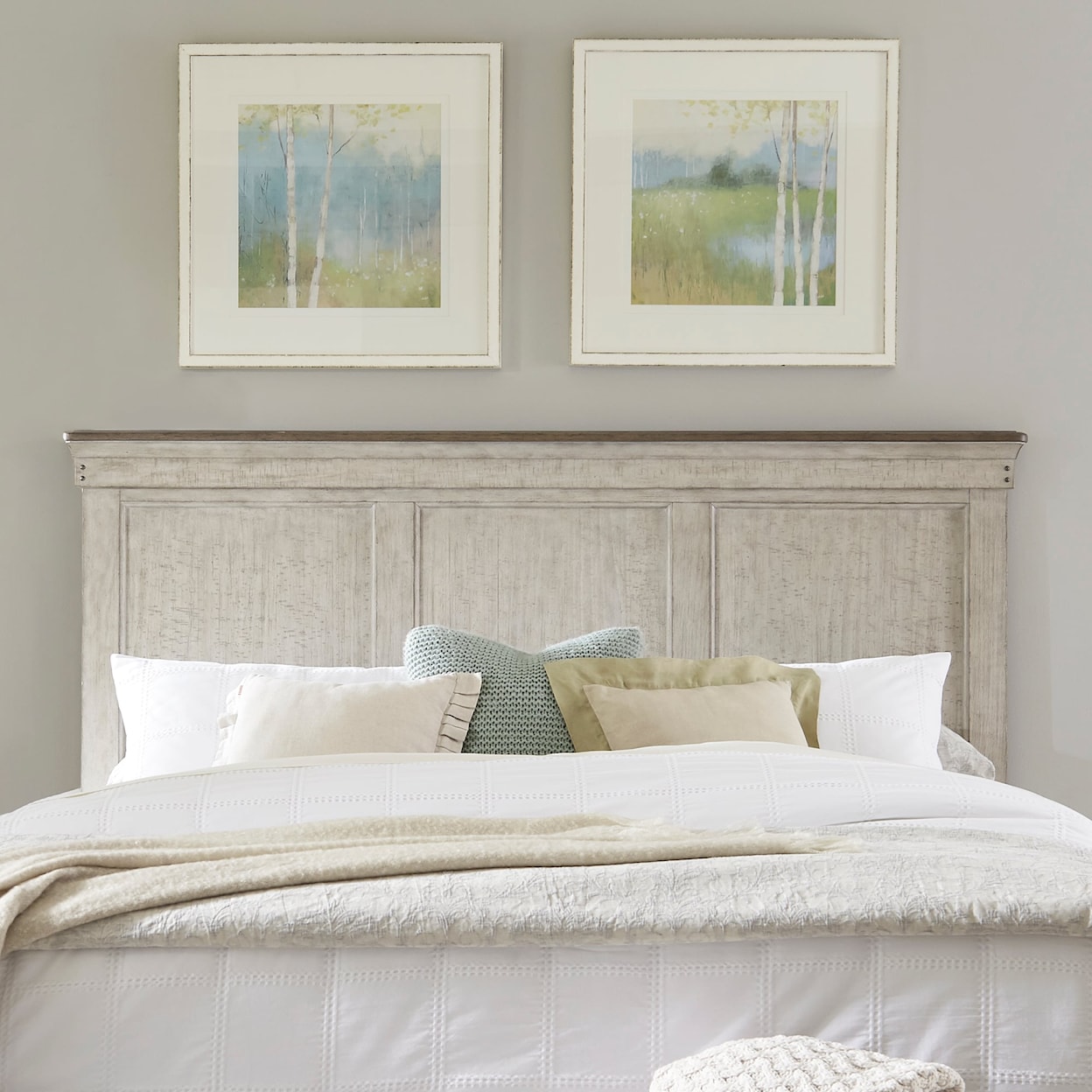 Libby Ivy Hollow Queen Panel Headboard