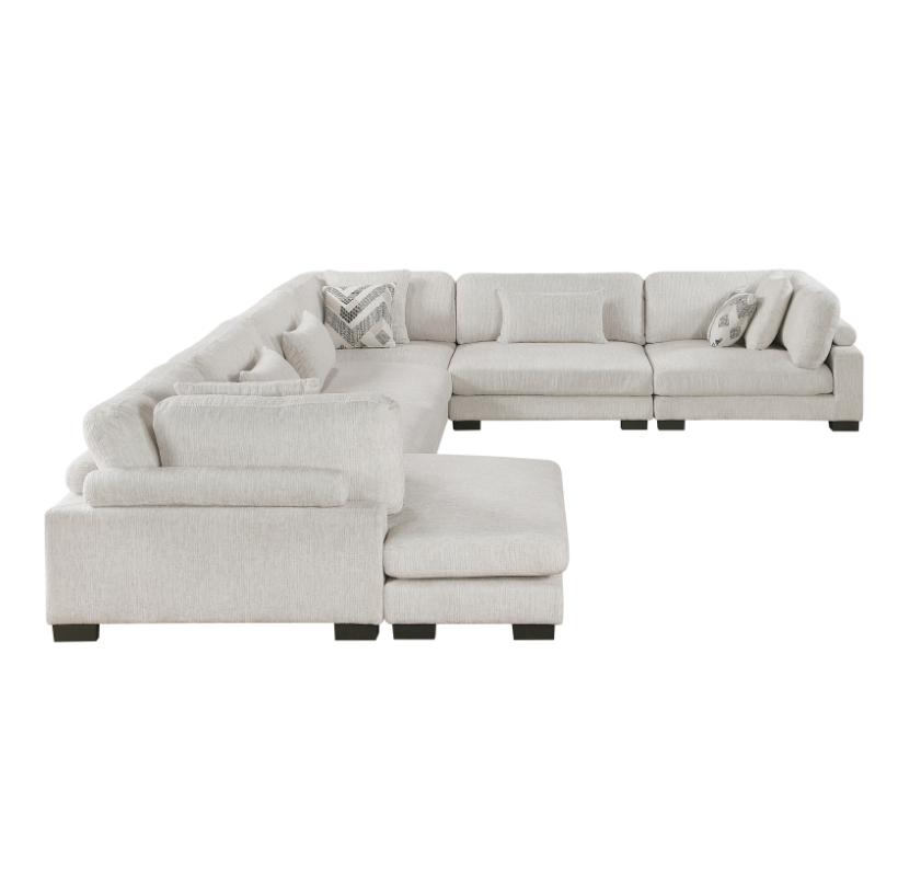 Homelegance Tinley 6-Piece Sectional Sofa with Chaise