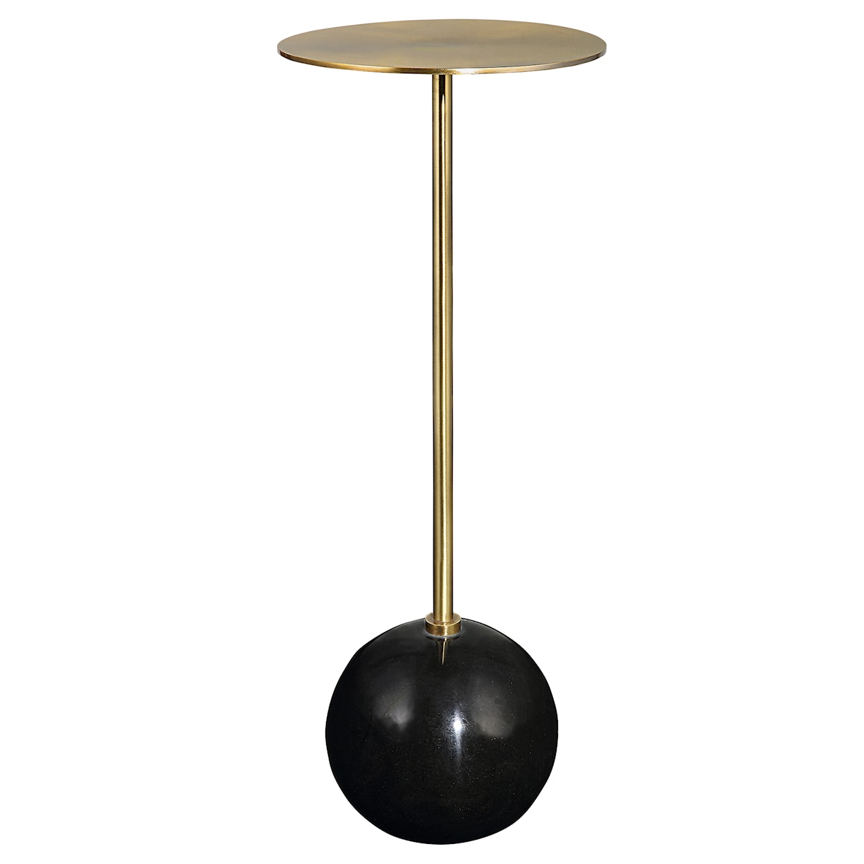 Uttermost Gimlet Gimlet Brass Drink Table