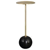 Gimlet Brass Drink Table