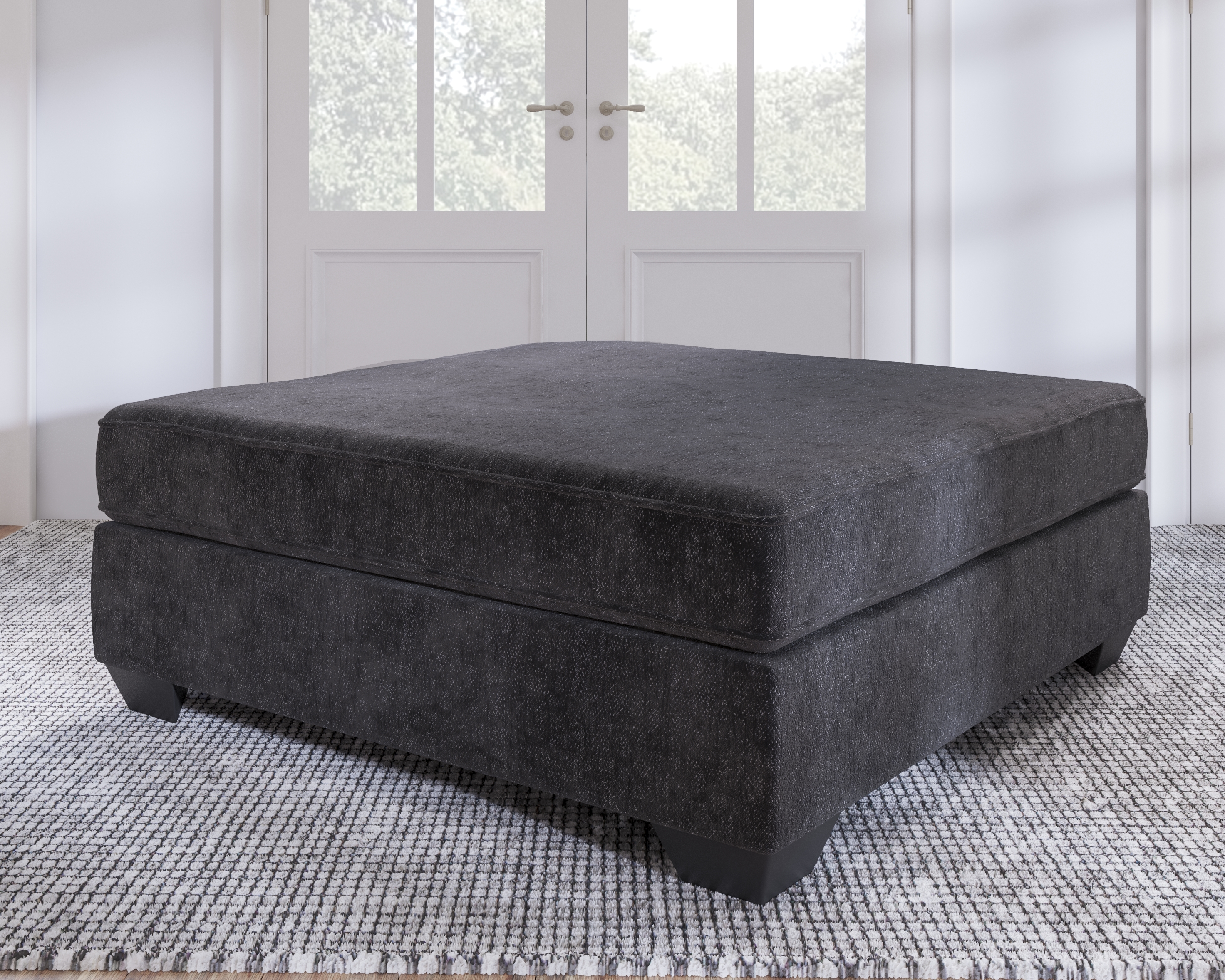 Oversized Accent Ottoman